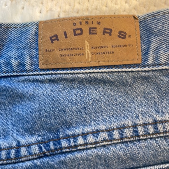 Riders Lee Jean shorts high waisted women’s size 10 12 - Picture 8 of 10